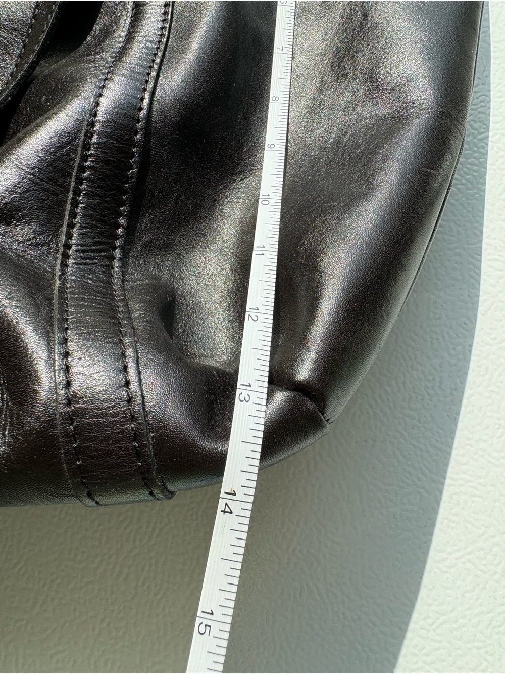 Patricia Nash P28701 Black Studded Leather Tote Bag - Picture 10 of 12